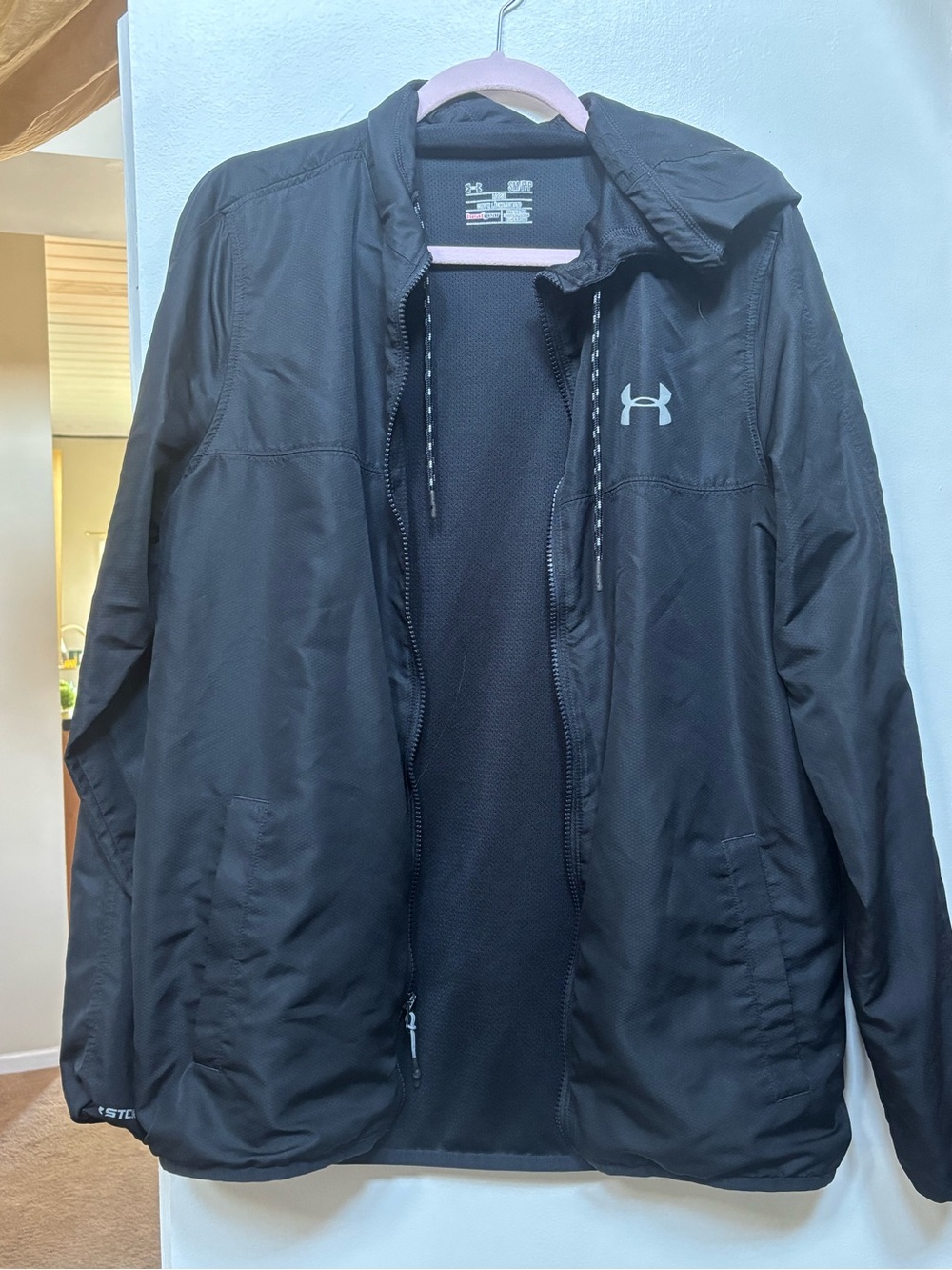 Under Armour Black Performance Full-Zip Jacket